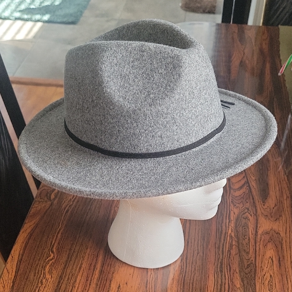 Fedora Hat - Gray Kids/Unisex